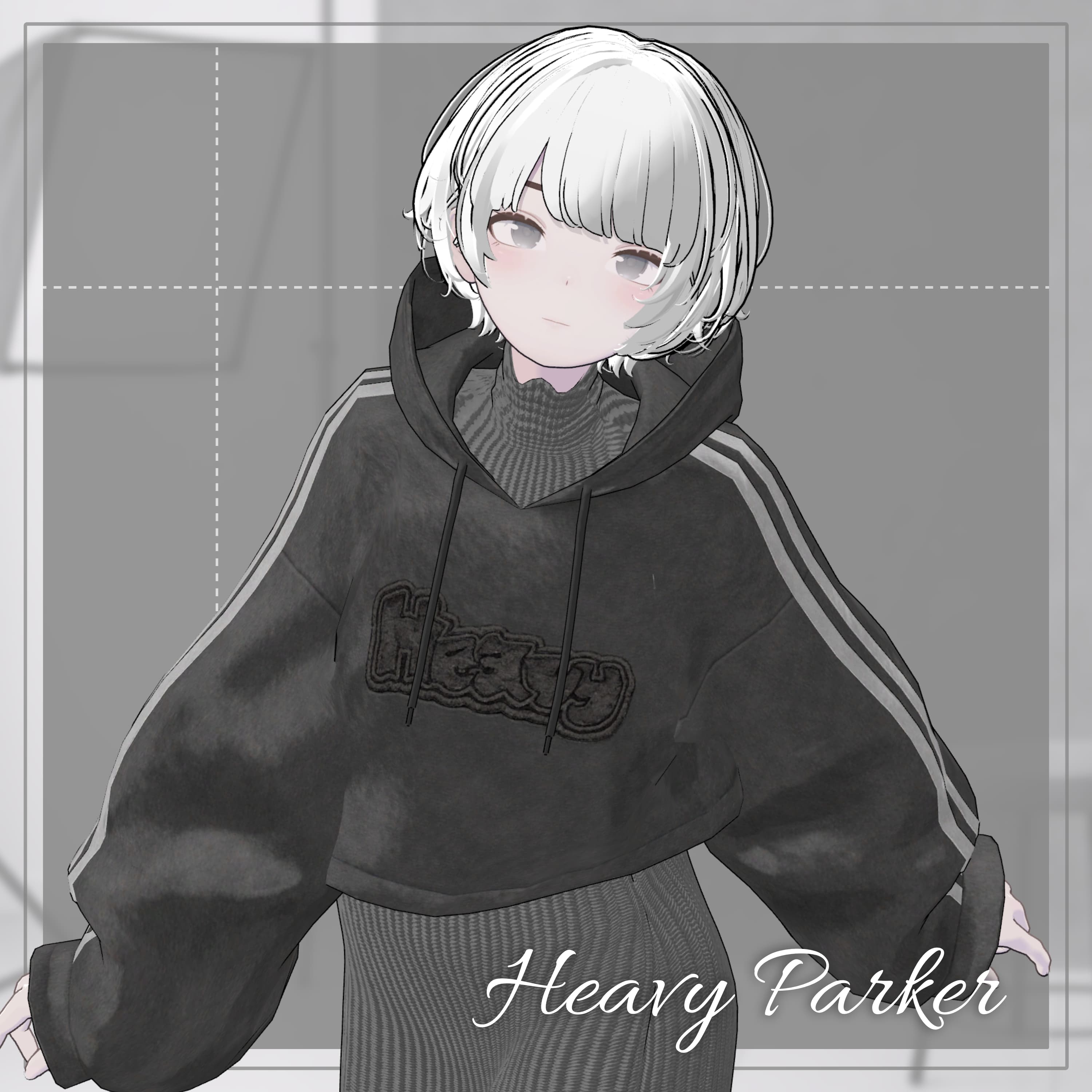 Heavy Hoodie | Heavy パーカー|Lapwing / マリシア対応 VRC衣装